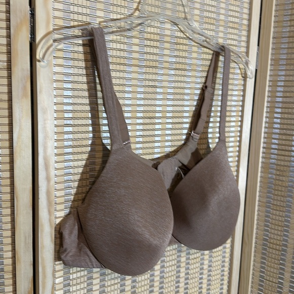 Cacique True Embrace T-Shirt Bra Marbled Tan Underwire 42C - Picture 2 of 16